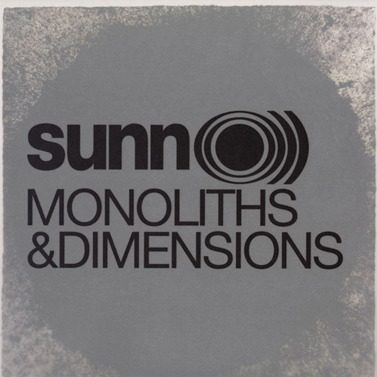 SUNN O))) - Monoliths & Dimensions CD