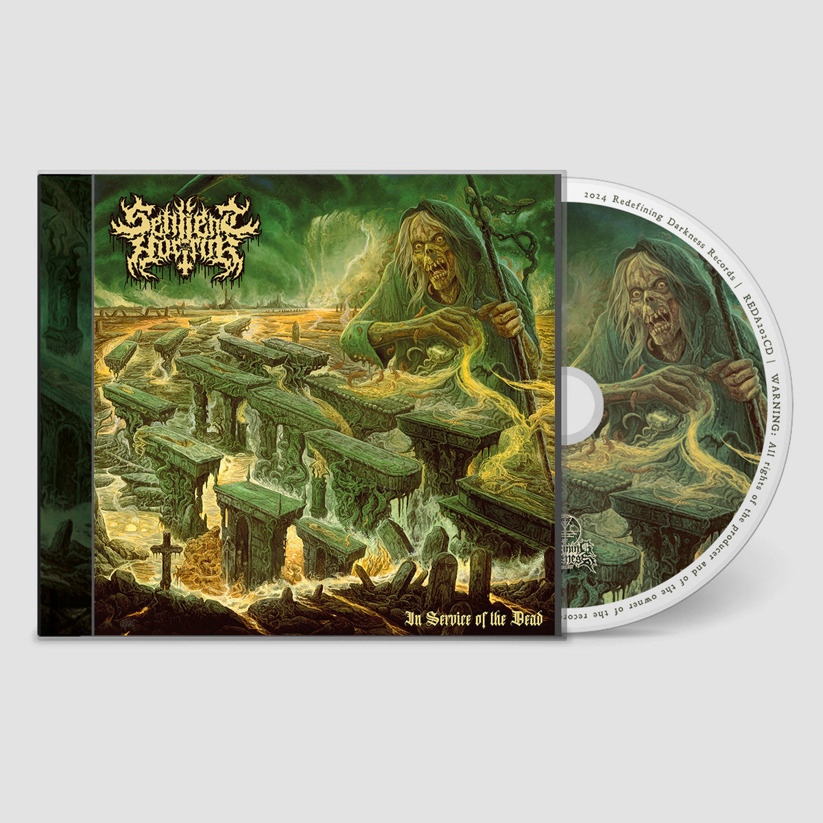 SENTIENT HORROR - In Service of the Dead CD