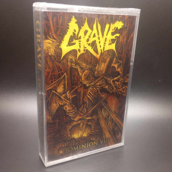 GRAVE - Dominion VIII CASSETTE (CLEAR)
