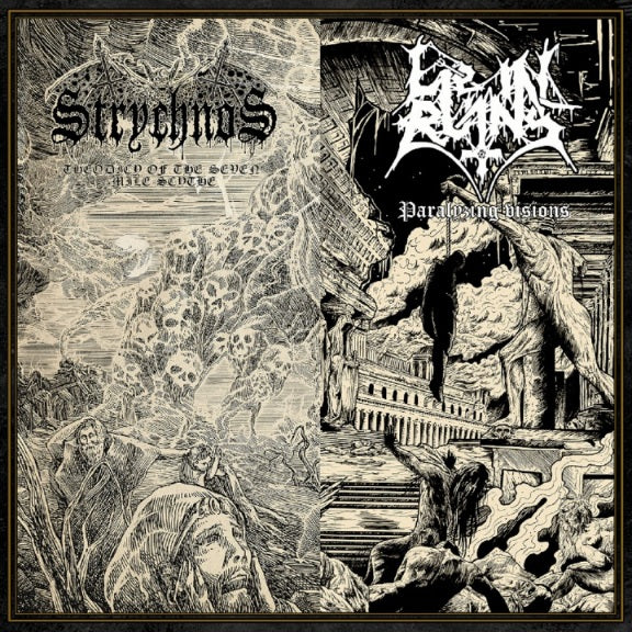 STRYCHNOS / LIE IN RUINS - Split CD (digipak)