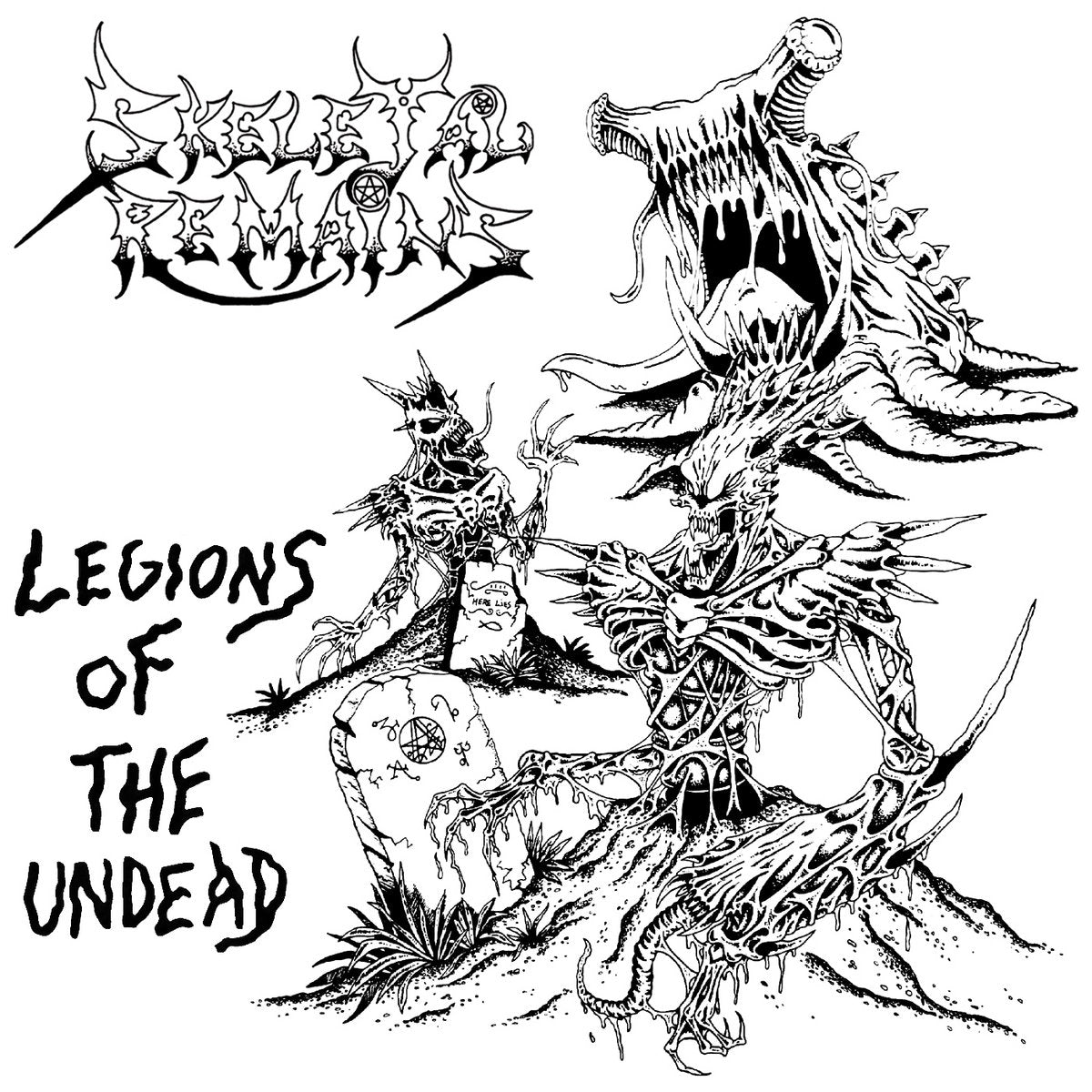 SKELETAL REMAINS - Legions of the Undead CD