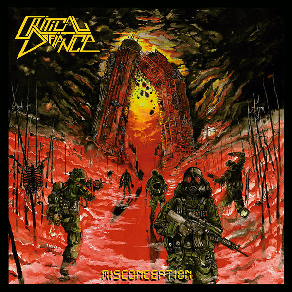 CRITICAL DEFIANCE - Misconception LP (BLACK)