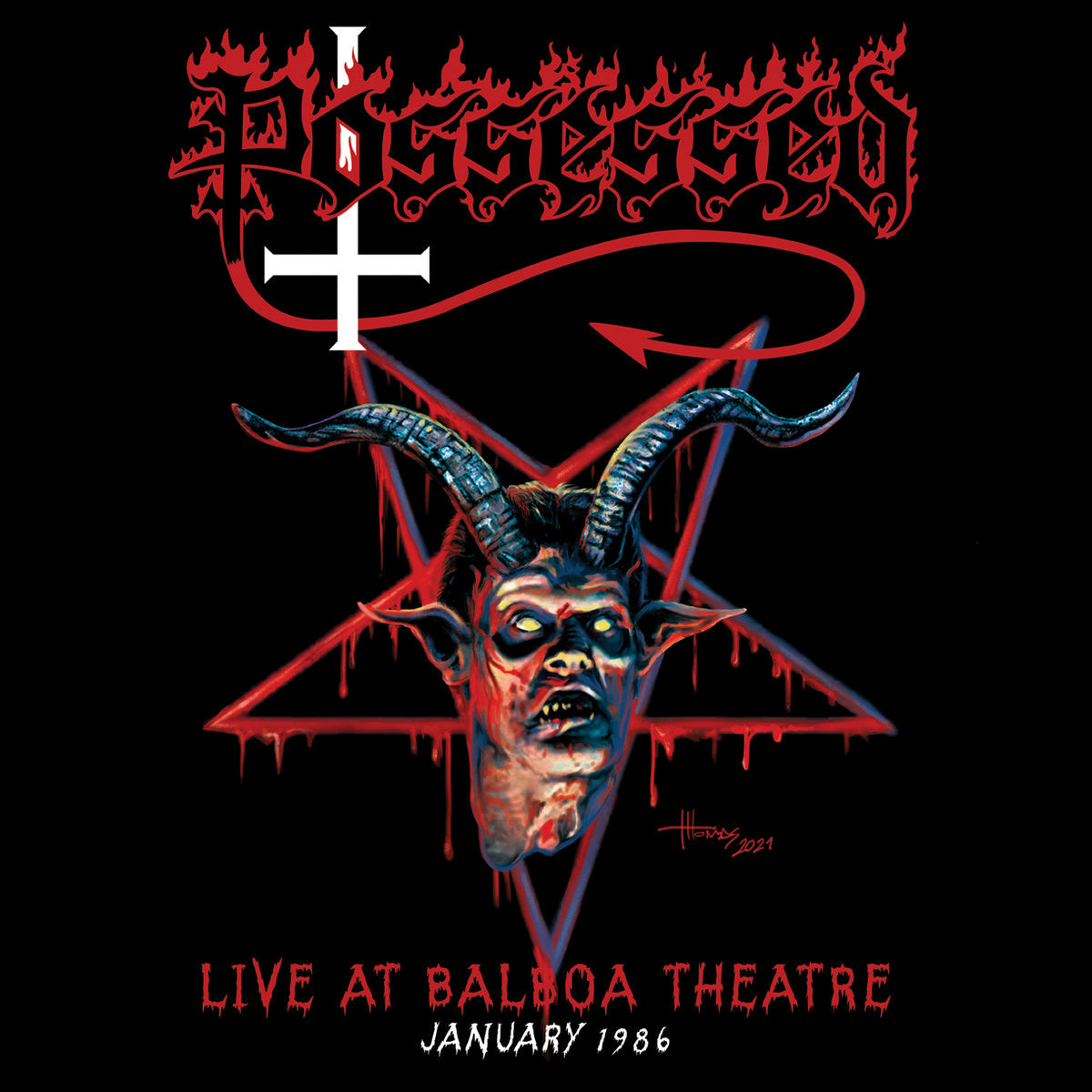 POSSESSED - Live at Balboa Theatre 1986 CD