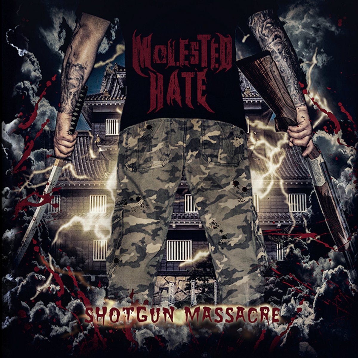 MOLESTED HATE - Shotgun Massacre CD