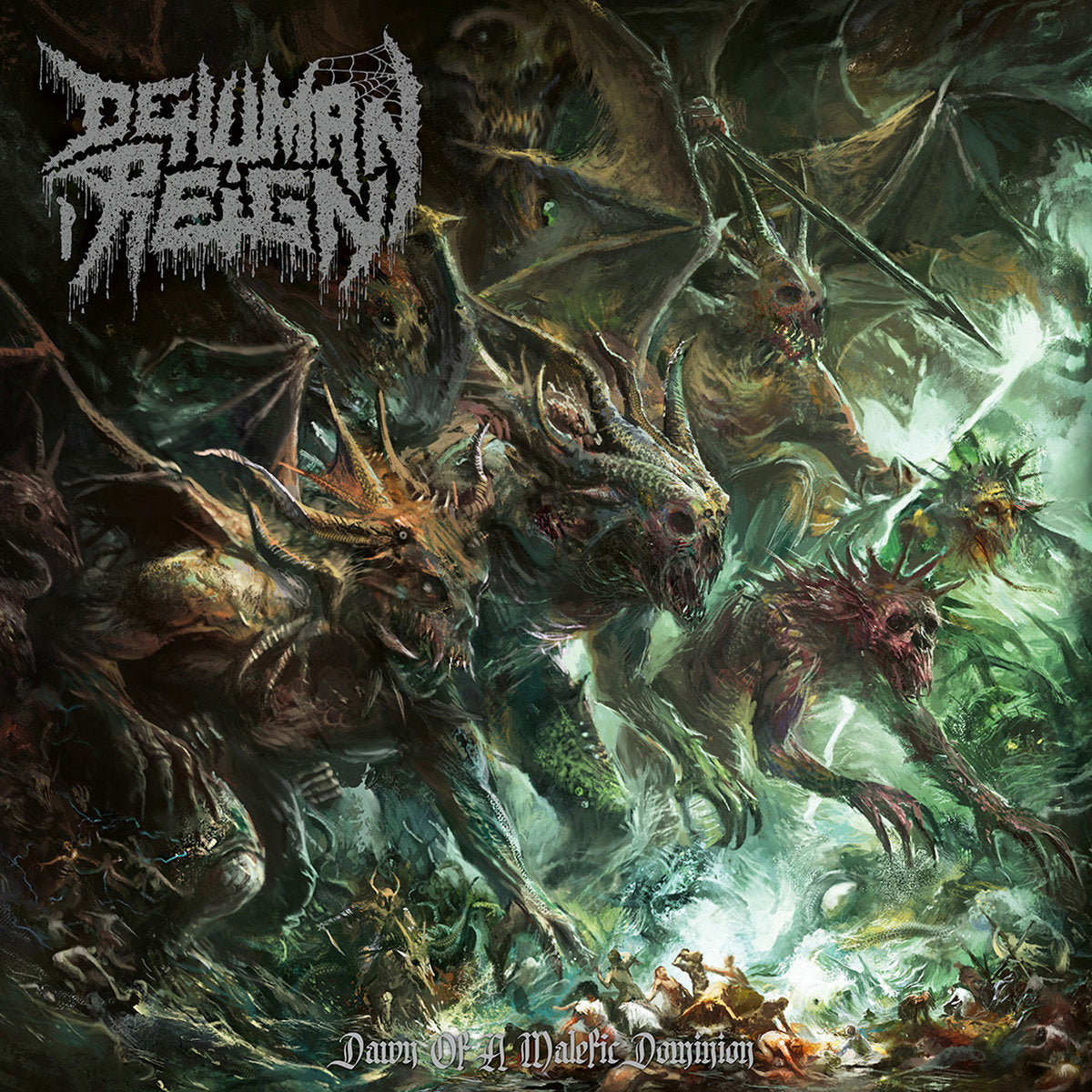DEHUMAN REIGN - Dawn Of A Malefic Dominion CD