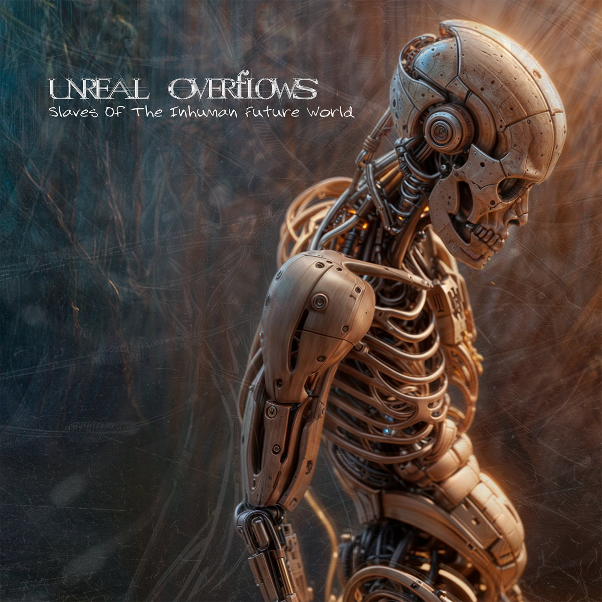 UNREAL OVERFLOWS - Slaves Of The Inhuman Future World CD (digipak)