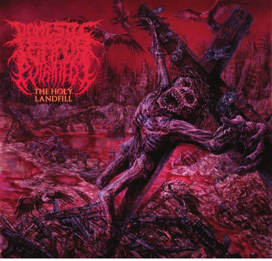 PUTRIFIED J / DOMESTIC TERROR - The Holy Landfill CD