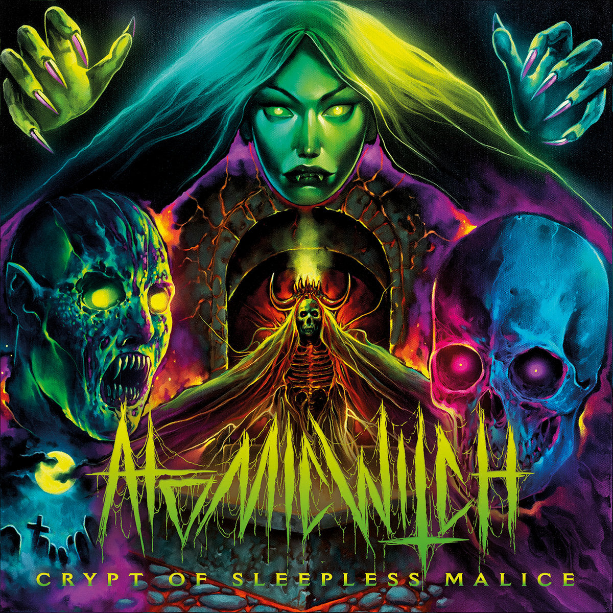 ATOMIC WITCH - Crypt of Sleepless Malice CD