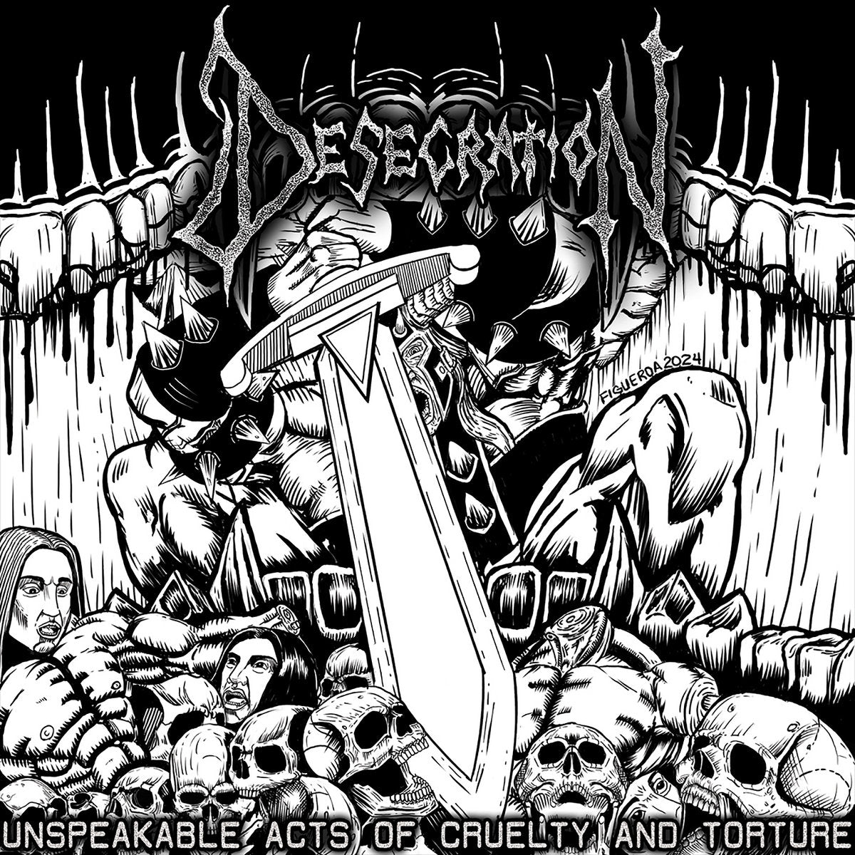 DESECRATION - Niewypowiedziane akty okrucieństwa i tortur CD