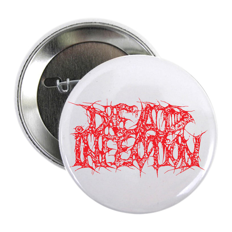 DEAD INFECTION - Логотип (КРАСНЫЙ) КНОПКА
