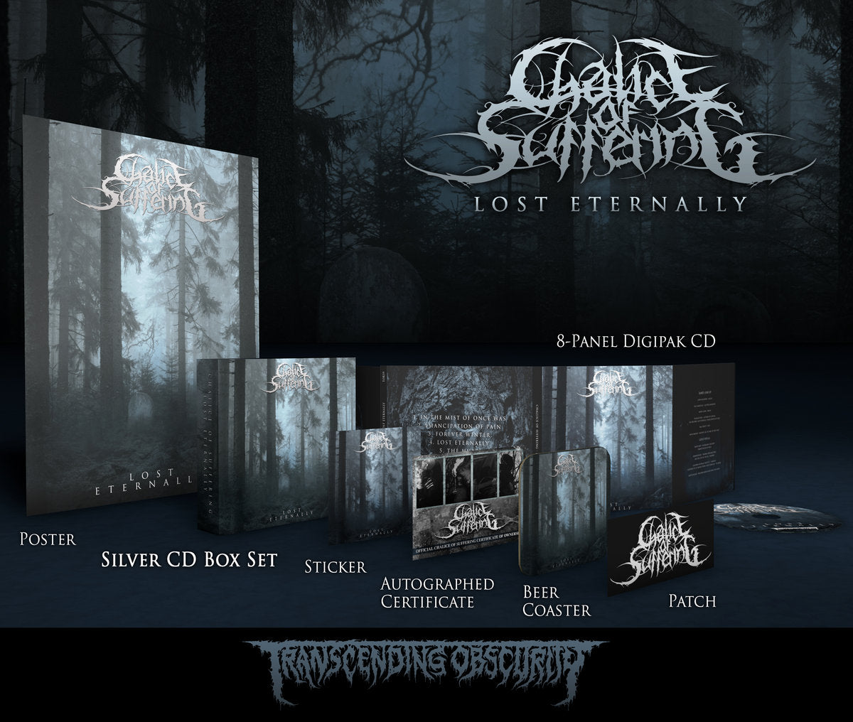 CHALICE OF SUFFERING - Lost Eternally LTD CD BOX