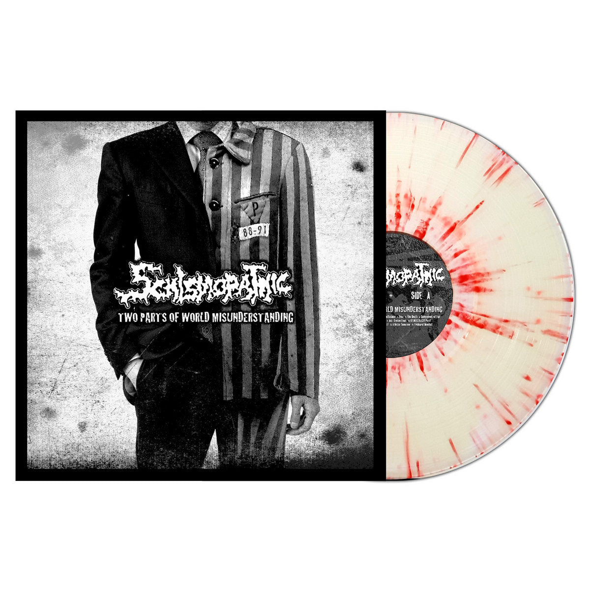 Cd Part Splatter SCHISMOPATHIC - Two Parts Of World Misunderstanding LP (SPLATTER ...