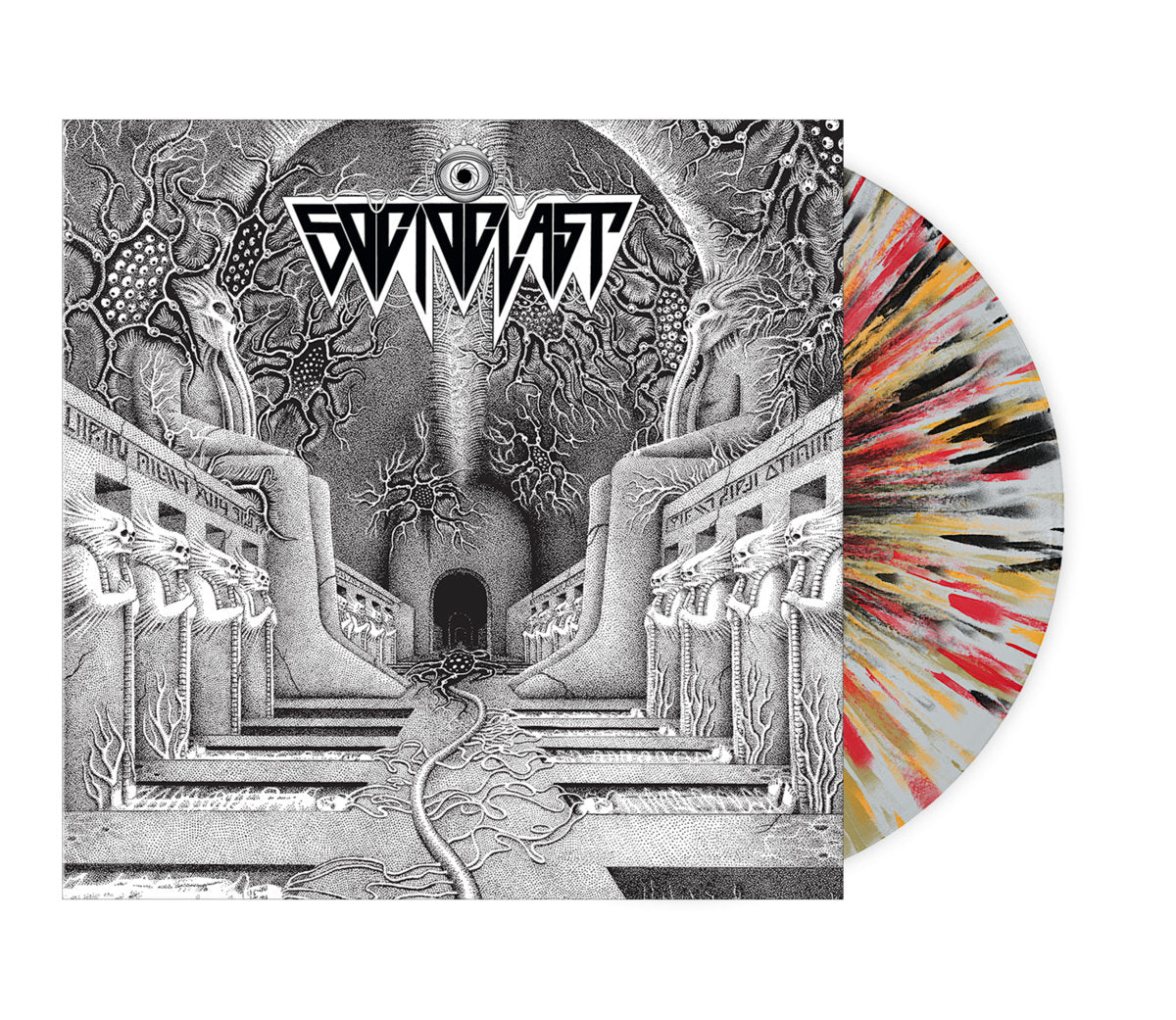SOCIOCLAST (MORTUOUS) - Socioclast LP (SPLATTER)