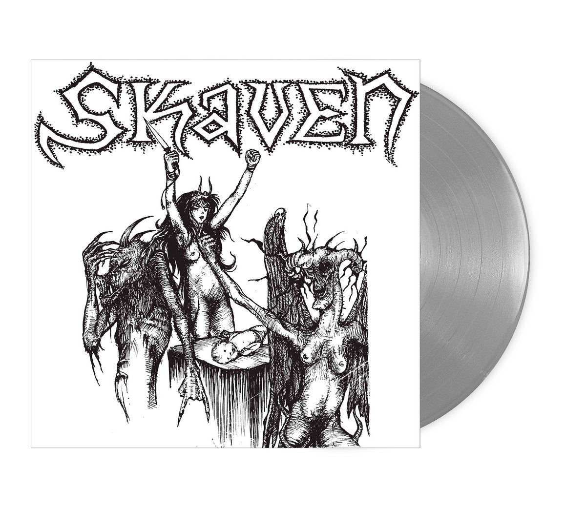 SKAVEN - Flowers of Flesh and Blood LP (SILVER)