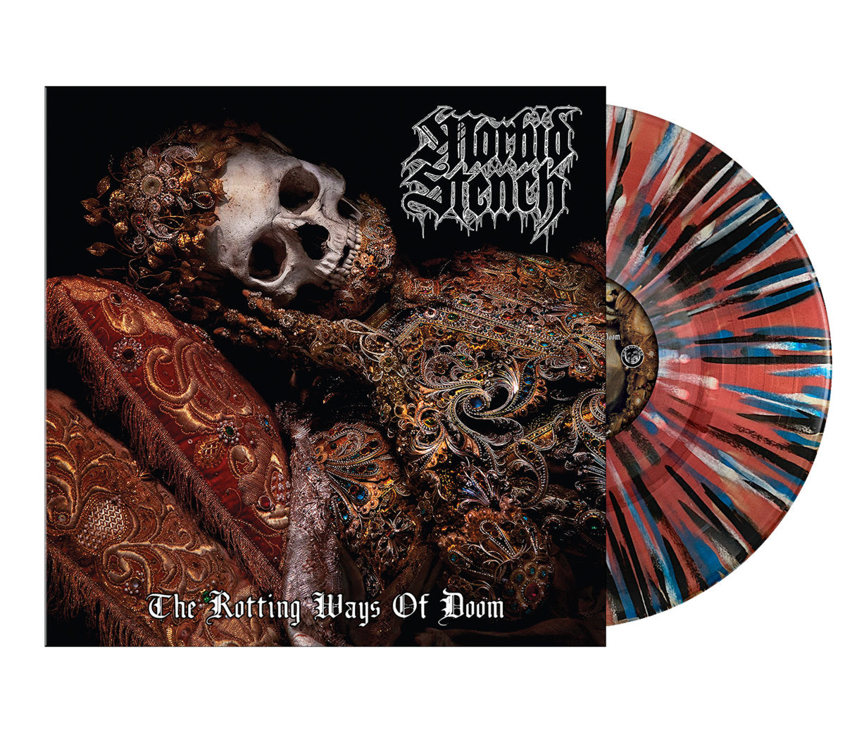 MORBID STENCH - The Rotting Ways of Doom LP (SPLATTER)