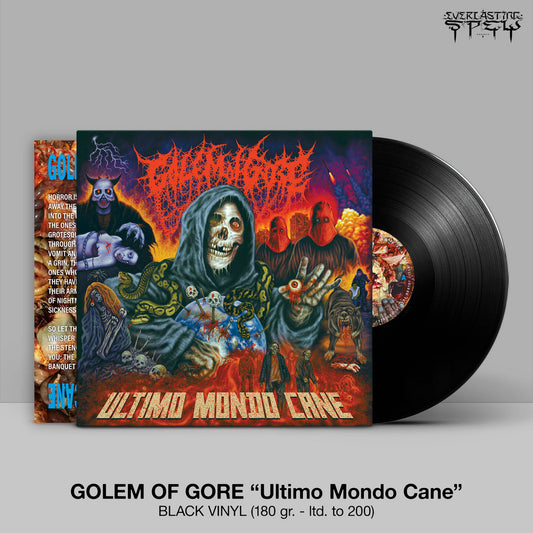 GOLEM OF GORE - Ultimo mondo cane LP (BLACK)