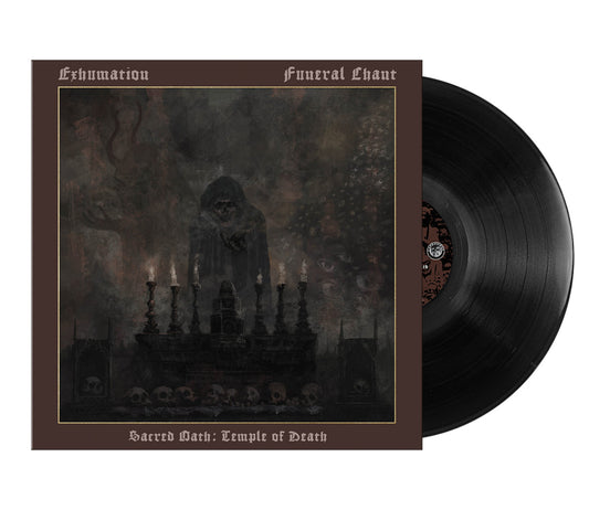 EXHUMATION / FUNERAL CHANT - Split LP (BLACK)