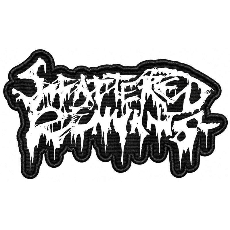 SCATTERED REMNANTS - Logo PATCH (WHITE)