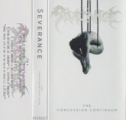 SEVERANCE - The Concession Continuum CASSETTE (BLACK)