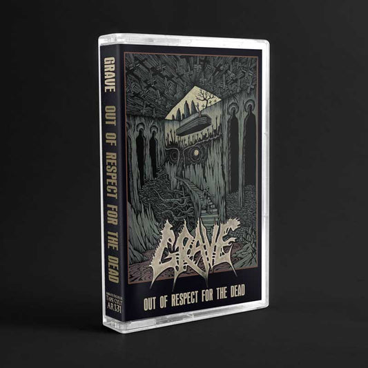 GRAVE - Out of Respect for the Dead CASSETTE (CLEAR)