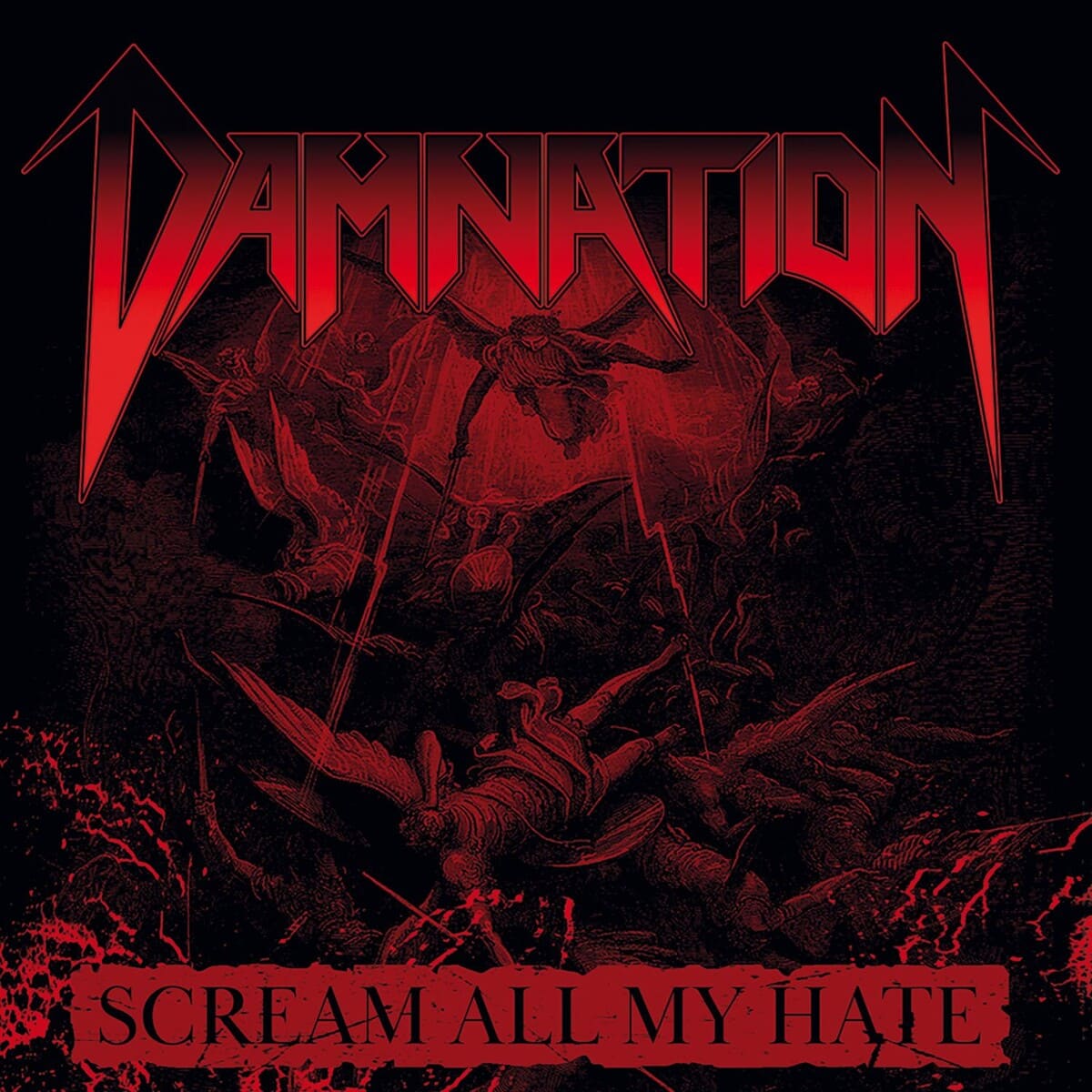 DAMNATION - Scream All My Hate CD