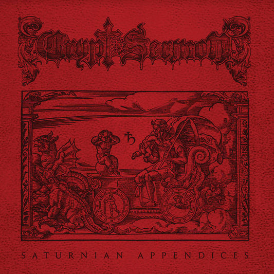 CRYPT SERMON - Saturnian Appendices LP (BLACK)