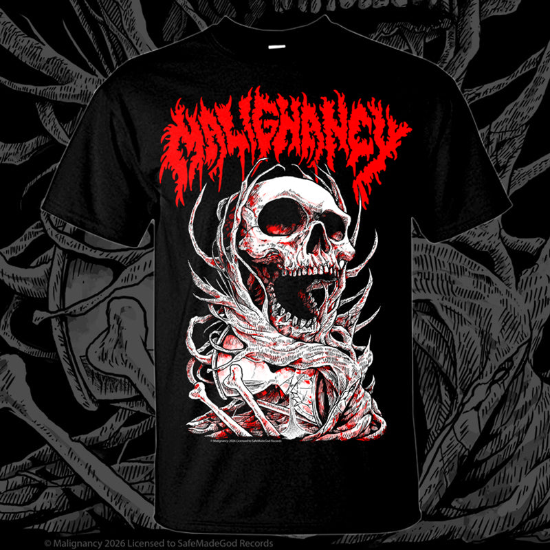 MALIGNANCY - Skull Time T-SHIRT