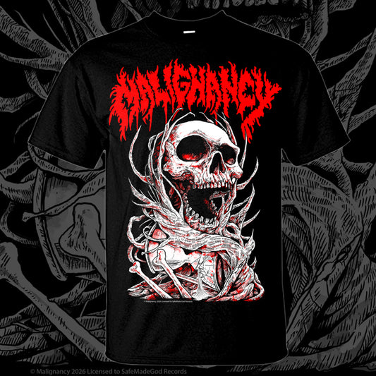 MALIGNANCY - Skull Time T-SHIRT