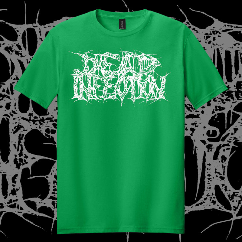 DEAD INFECTION - Logo (GREEN) T-SHIRT