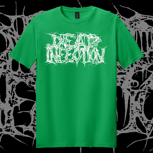 DEAD INFECTION - Logo (GREEN) T-SHIRT