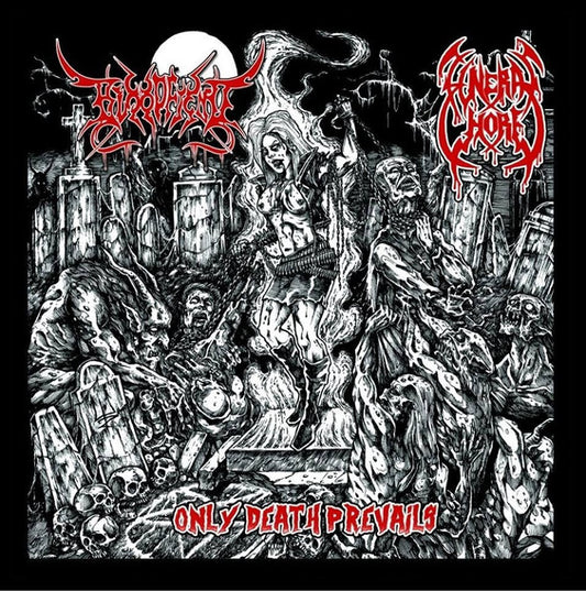 BLOODFIEND / FUNERAL WHORE - Split CD