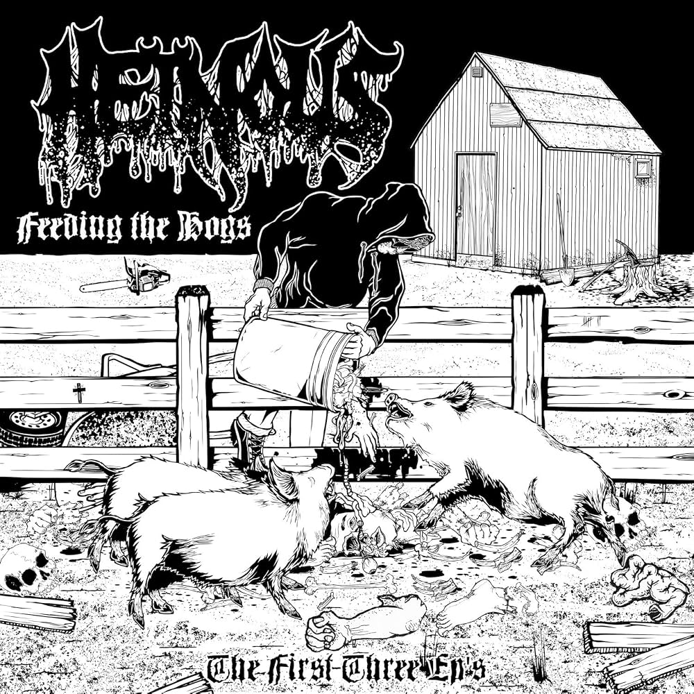 HEINOUS - Feeding The Hogs - pierwsze trzy EP-ki CD