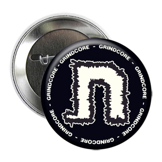 NASUM - Grindcore (BLACK) BUTTON 25mm/1"