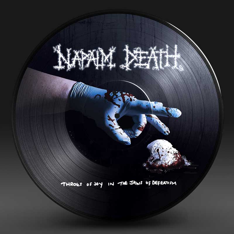 NAPALM DEATH - Throes Of Joy In The Jaws Of Defeatism LP (PICTURE DISC)