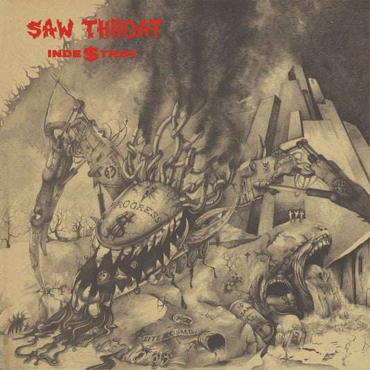 SAW THROAT (SORE THROAT) - Inde$troy 2xCD