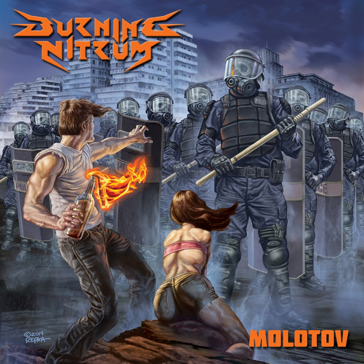 BURNING NITRUM - Molotov CD