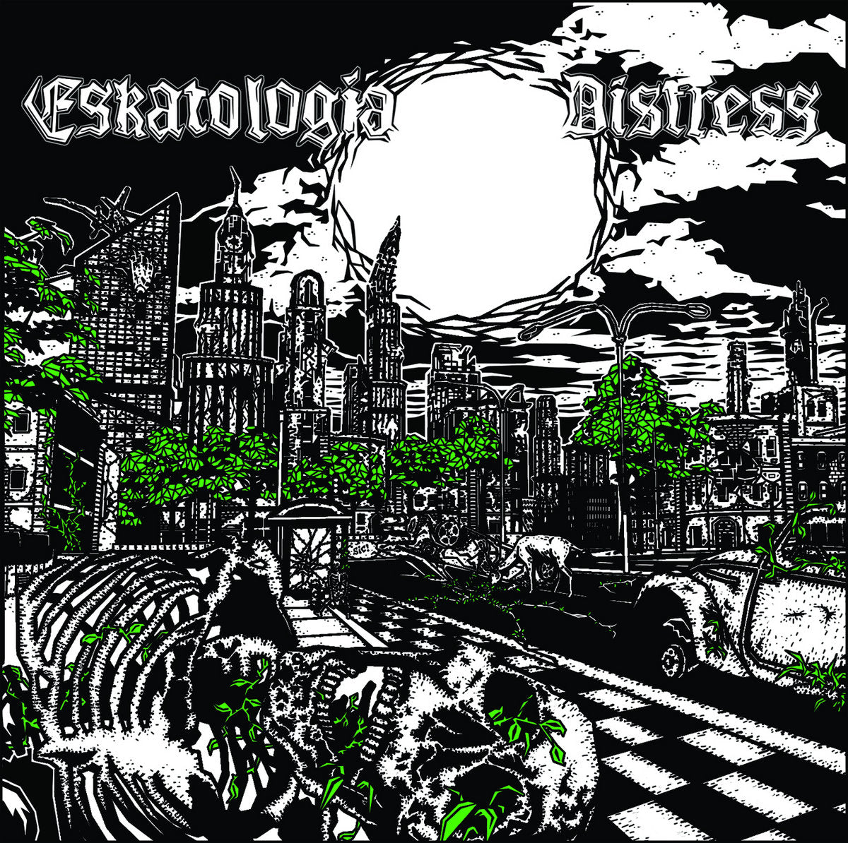 DISTRESS / ESKATOLOGIA - Split CD (digipak)