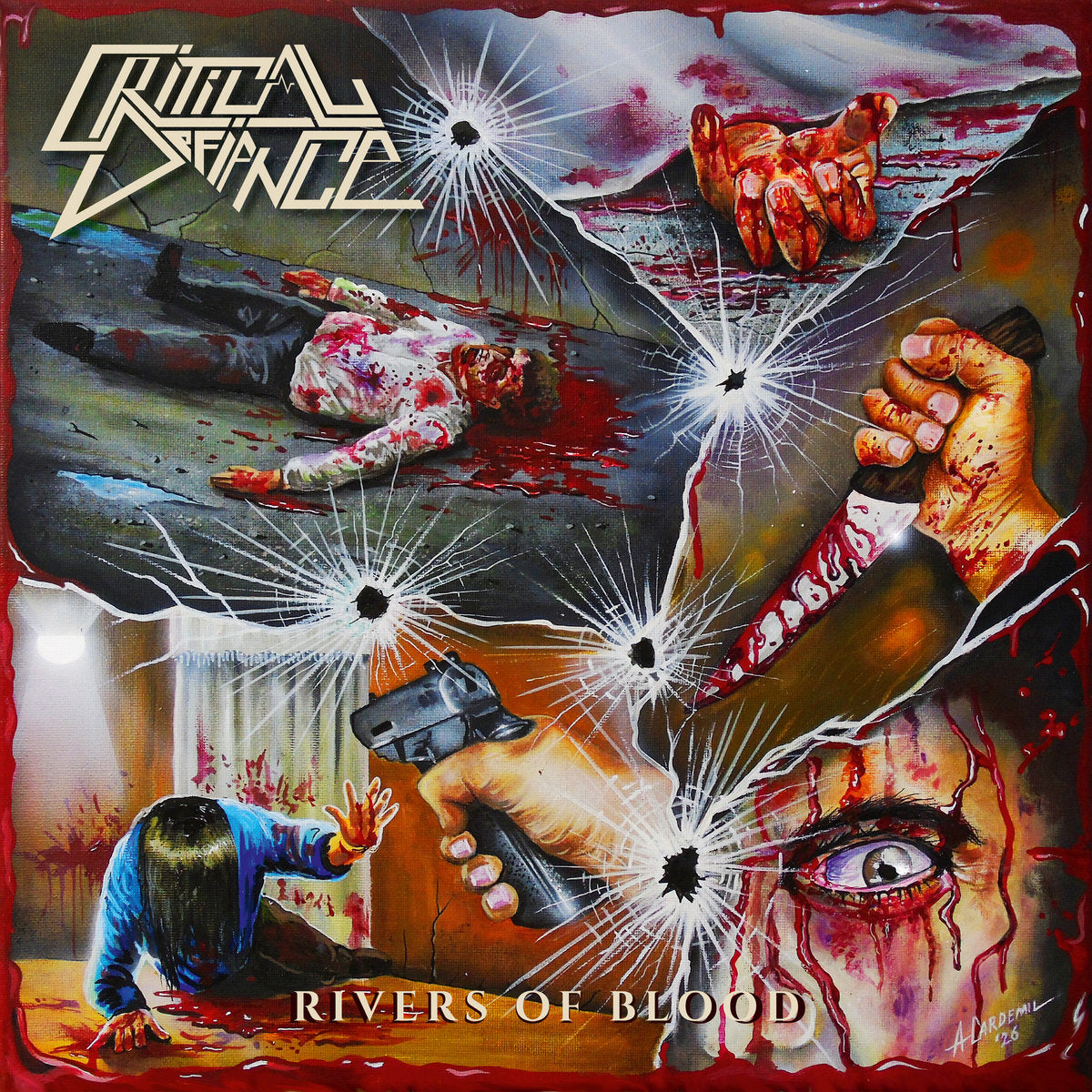 CRITICAL DEFIANCE - Rivers of Blood CD