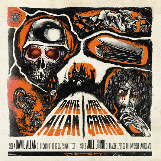DAVIE ALLAN &amp; JOEL GRIND (TOXIC HOLOCAUST) - split CD