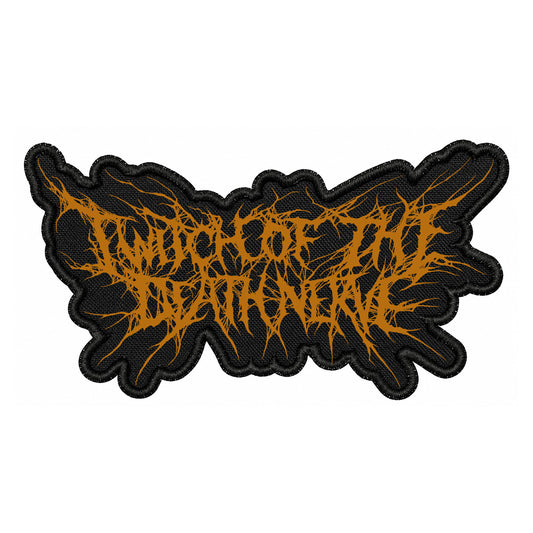 TWITCH OF THE DEATH NERVE - Logo PATCH (BROWN)