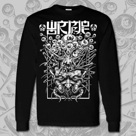 WORMROT - Spiral Eyes CREWNECK SWEATSHIRT