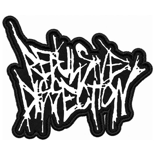 REPULSIVE DISSECTION - Logo PATCH (WHITE)