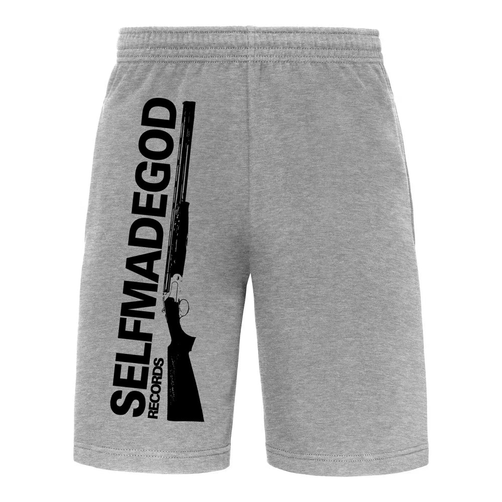 SELFMADEGOD RECORDS - Logo SHORTS (GREY)
