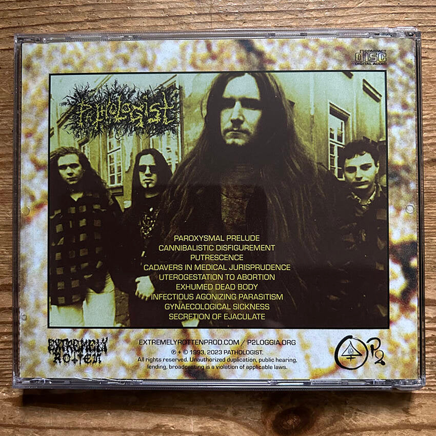 PATHOLOGIST - Grinding Opus of Forensic CD – Selfmadegod Records