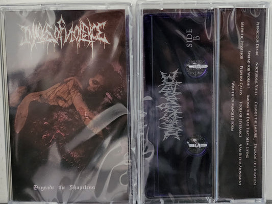 IMAGES OF VIOLENCE - Degrade the Shapeless CASSETTE