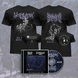 ENCOFFINATION / SHAMBLES - split CD + 2 x T-SHIRT (BUNDLE)