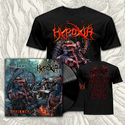 HYPOXIA - Defiance BLACK LP + T-SHIRT (BUNDLE)