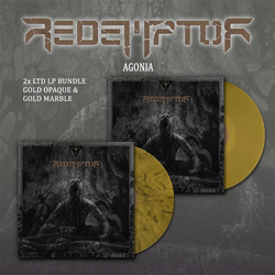 REDEMPTOR - Agonia 2x LTD LP BUNDLE (GOLD OPAQUE + GOLD MARBLE)