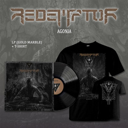 REDEMPTOR - Agonia LP (BLACK) + T-SHIRT